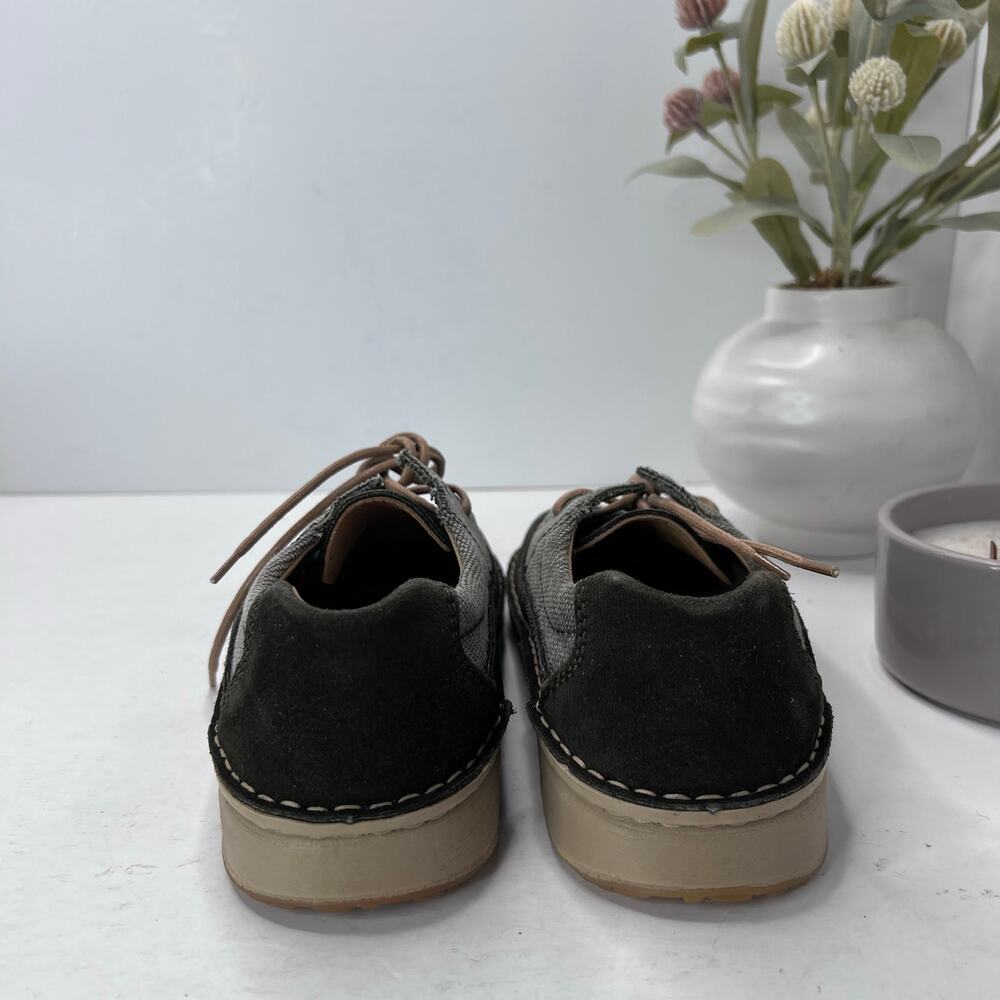 Birkenstock Memphis Leather/Fabric Shoe Blue Women 5/Men 3/EU36 Regular Fit - Picture 4 of 9